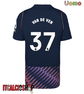 Tottenham Hotspur Micky van de Ven #37 Seconda Maglia 2026-27 Manica Corta Tottenham Hotspur Micky van de Ven #37 Seconda Maglia 2026-27 Manica Corta